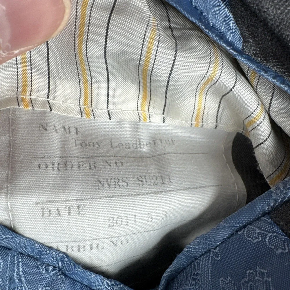 Unbranded Loro Piana Tasmanian Wool Super 150's Bespoke Blazer 38R Surgeon Cuffs
